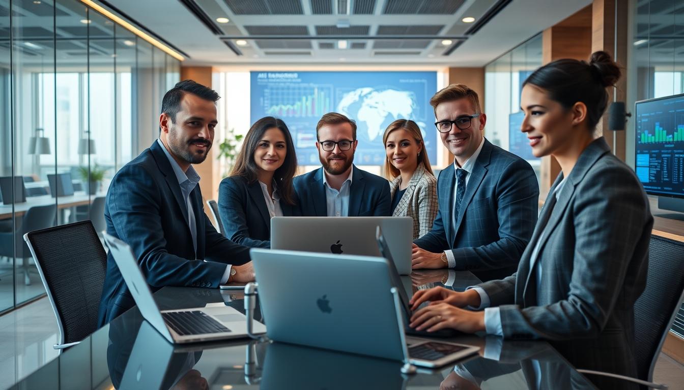 Business software planning session